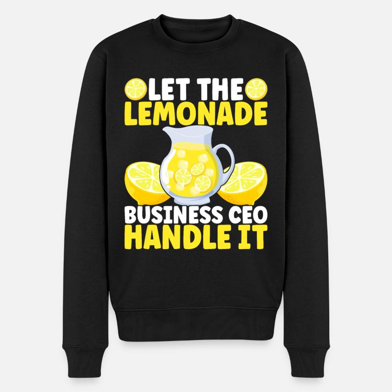 Stand de limonade Lemonade - Pull Premium bio Homme - noir