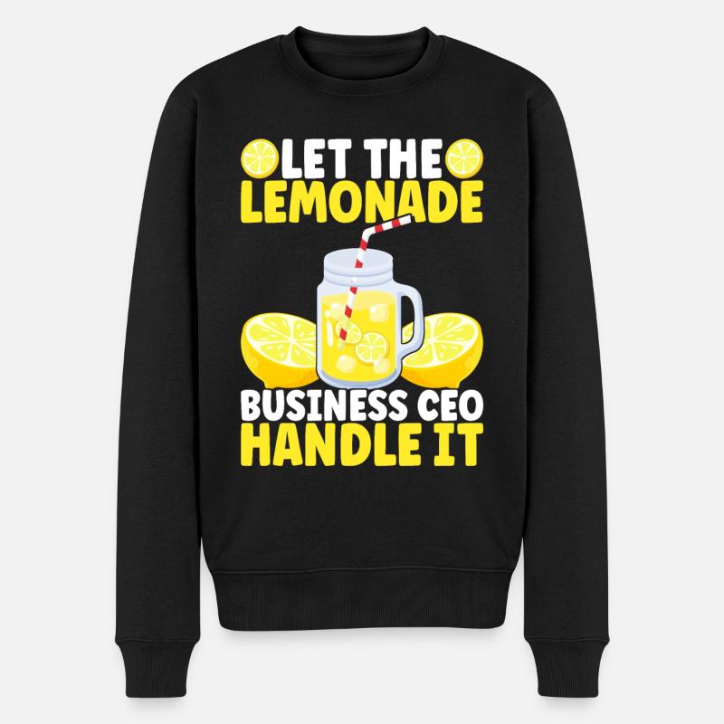 Stand de limonade Lemonade - Pull Premium bio Homme - noir