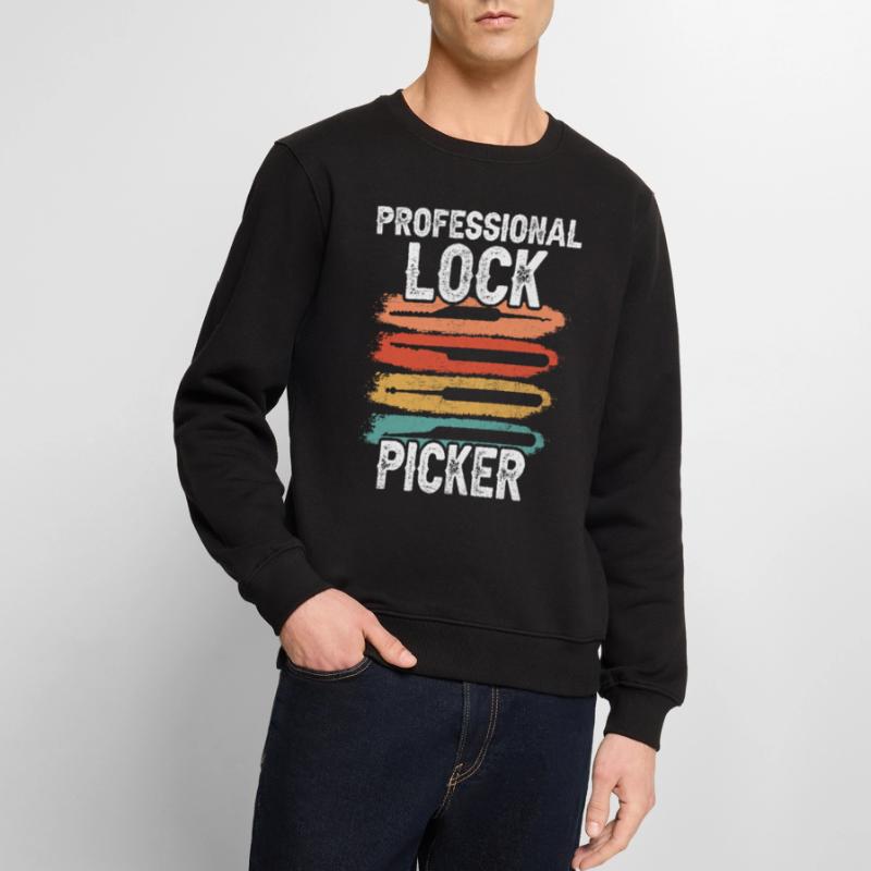 Professional Lock Cracker Lock Picker Cracking Men's Premium Organic Jumper