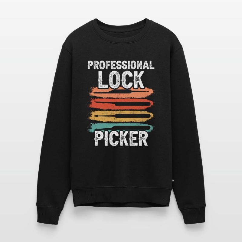 Professional Lock Cracker Lock Picker Cracking Men's Premium Organic Jumper