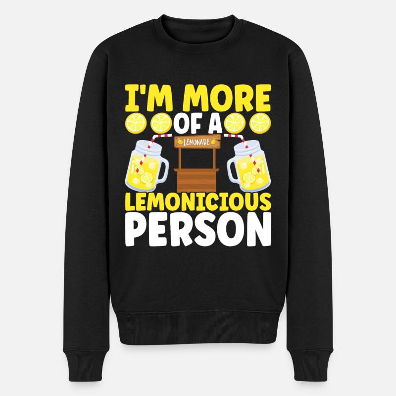 Stand de limonade Lemonade - Pull Premium bio Homme - noir