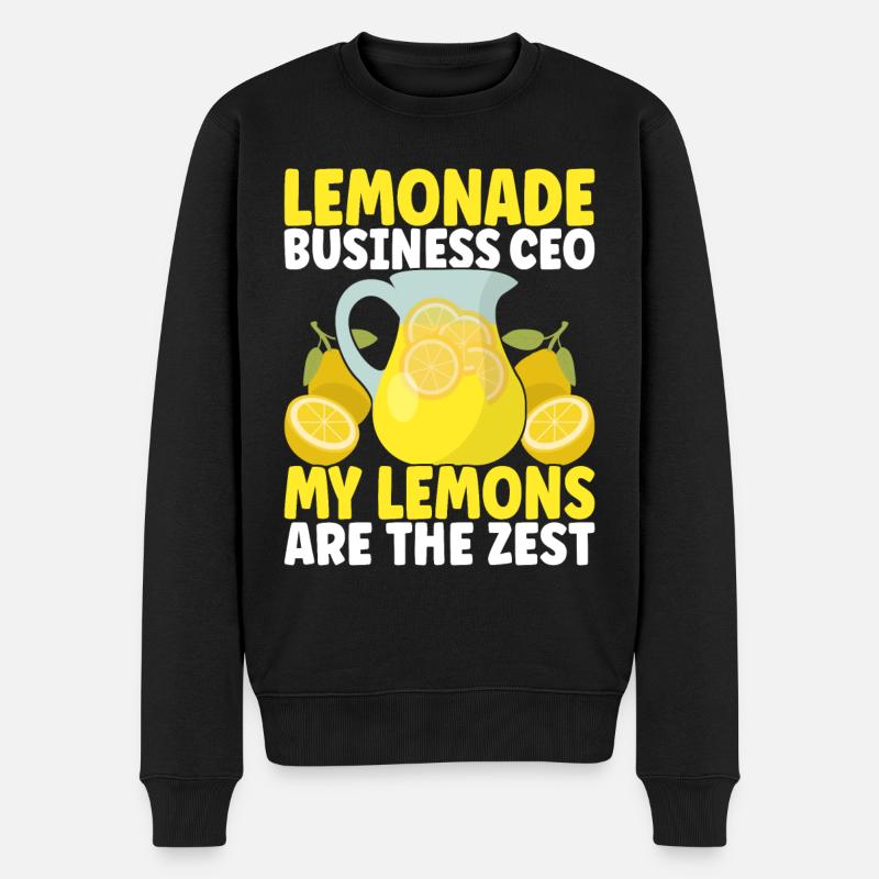 Stand de limonade Lemonade - Pull Premium bio Homme - noir