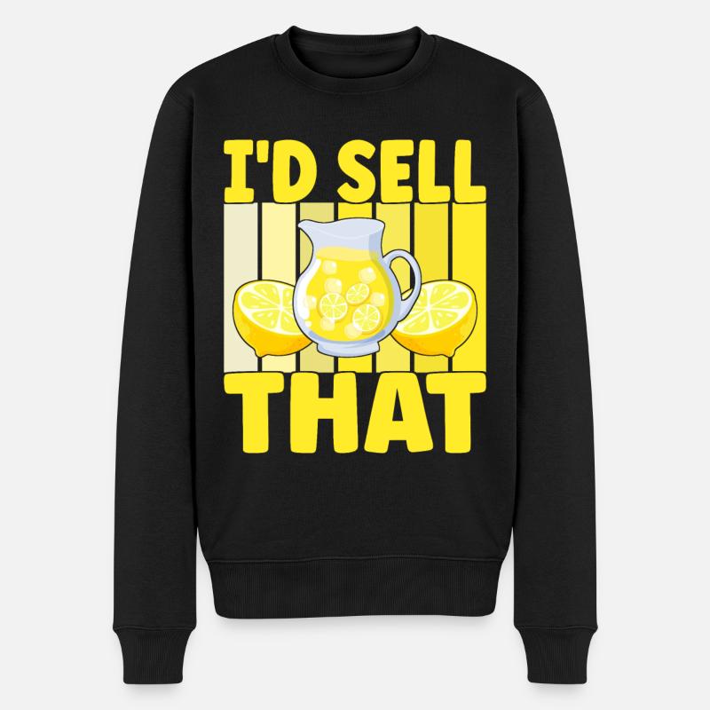 Stand de limonade Lemonade - Pull Premium bio Homme - noir