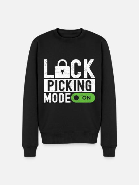 Schlüsseldienst Locksmith Dietrich - Men's Premium Organic Jumper - black