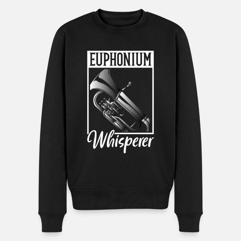 Euphonium Whisperer - Euphoniste - Pull Premium bio Homme - noir