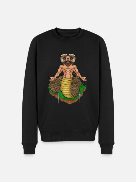 Dieu slave Veles - Pull Premium bio Homme - noir