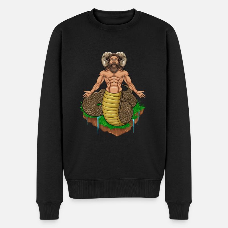 Dieu slave Veles - Pull Premium bio Homme - noir