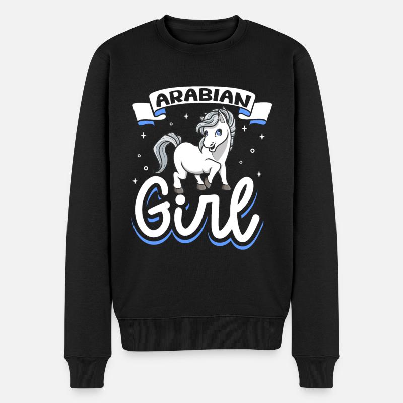 Fille arabe - Pull Premium bio Homme - noir