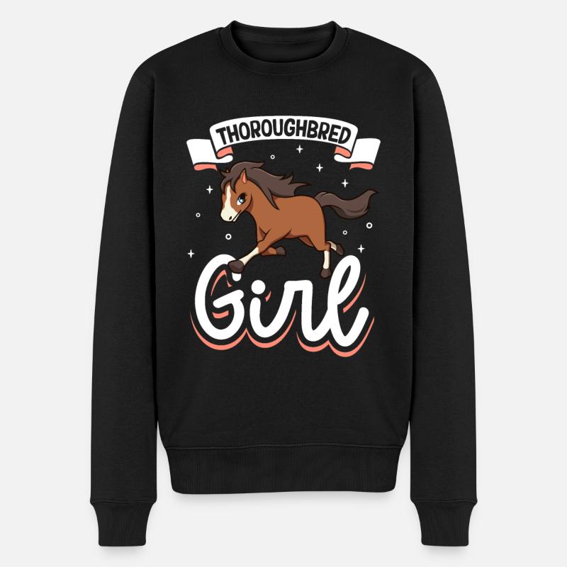 Pur-sang - Pull Premium bio Homme - noir