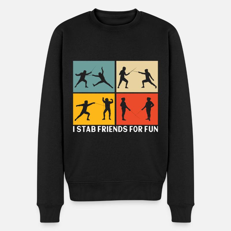 Clôture - Pull Premium bio Homme - noir