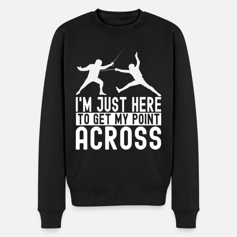 Clôture - Pull Premium bio Homme - noir