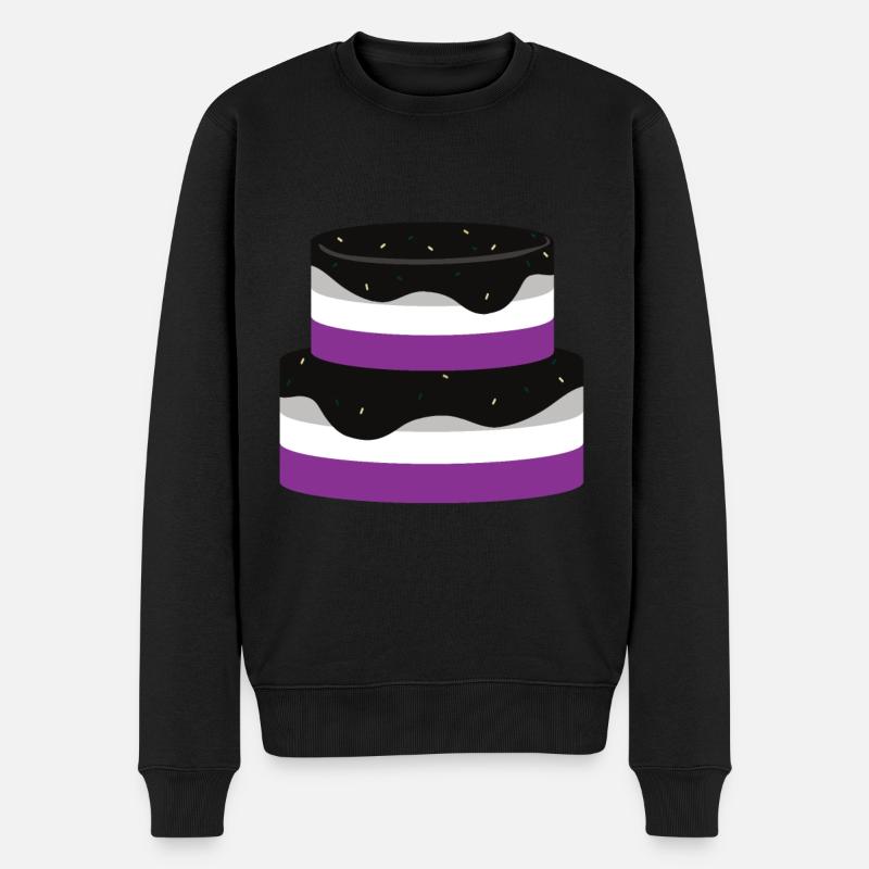 As asexué - Pull Premium bio Homme - noir