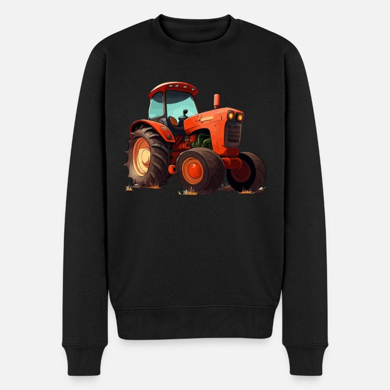 Tracteur & Agricole - Pull Premium bio Homme - noir