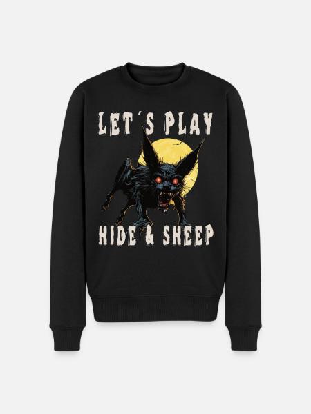 Let's hide - Men's Premium Organic Jumper - black