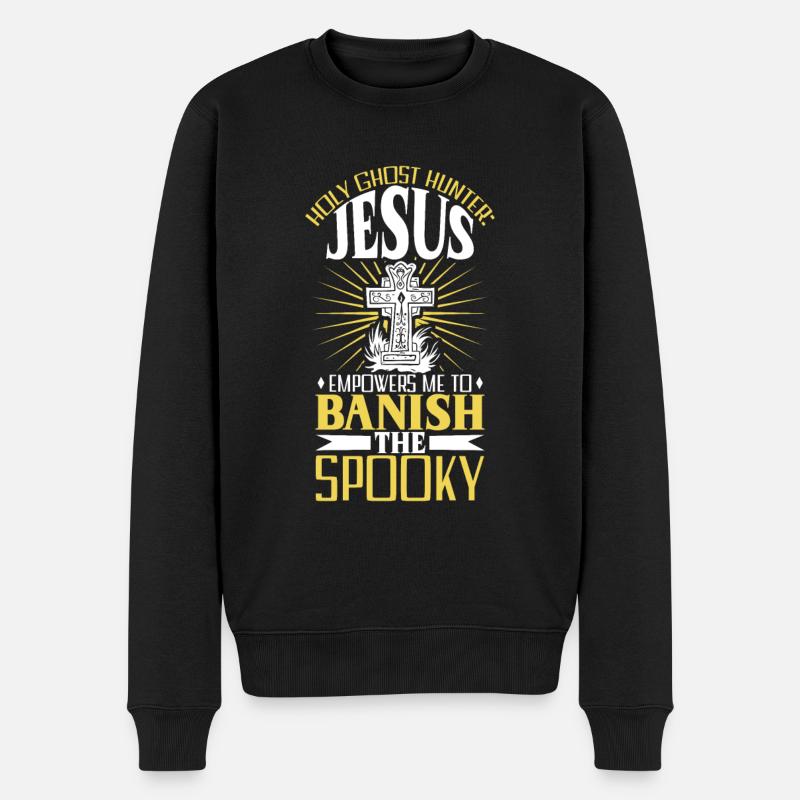 Chasseur du Saint- - Pull Premium bio Homme - noir