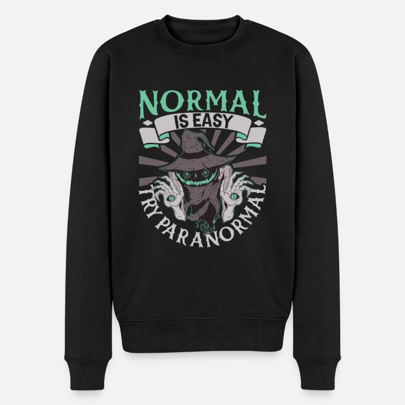 Try Paranormal - Ghostbusters - Men's Premium Organic Jumper - black