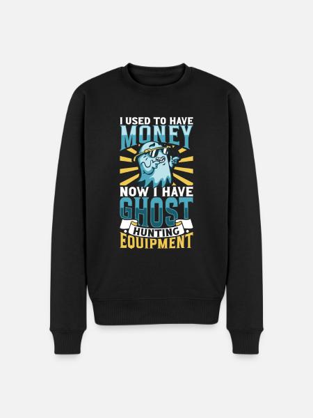 Equipment - Ghost Hunt - Men's Premium Organic Jumper - black