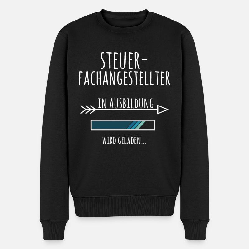 Steuerfachangestellter Steuern Beruf Ausbildung - Männer Premium Bio Pullover - Schwarz