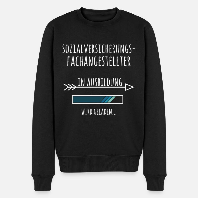 Sozialversicherungsfachangestellter Ausbildung - Männer Premium Bio Pullover - Schwarz