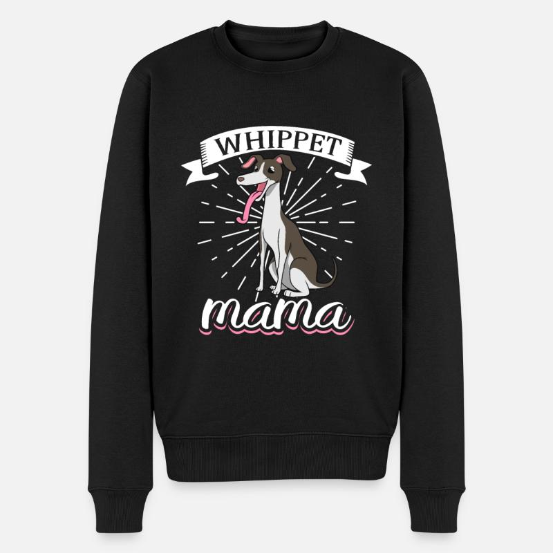 Whippet Maman - Whippet - Pull Premium bio Homme - noir