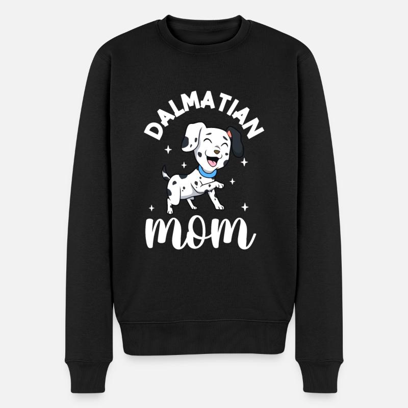 Maman dalmate - Dalmatiner - Pull Premium bio Homme - noir