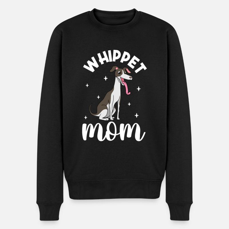 Maman Whippet - Whippet - Pull Premium bio Homme - noir