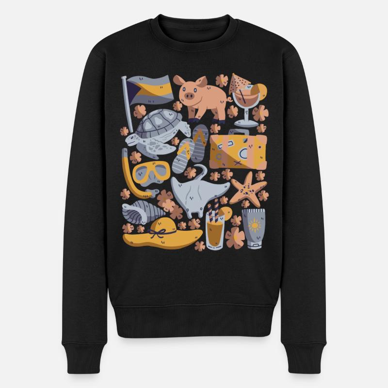 Bahamas - Pull Premium bio Homme - noir