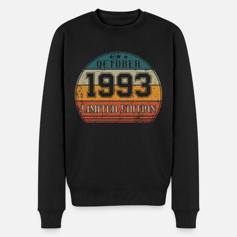 Anniversaire - Edition Limitée Octobre 1993 - Pull Premium bio Homme - noir