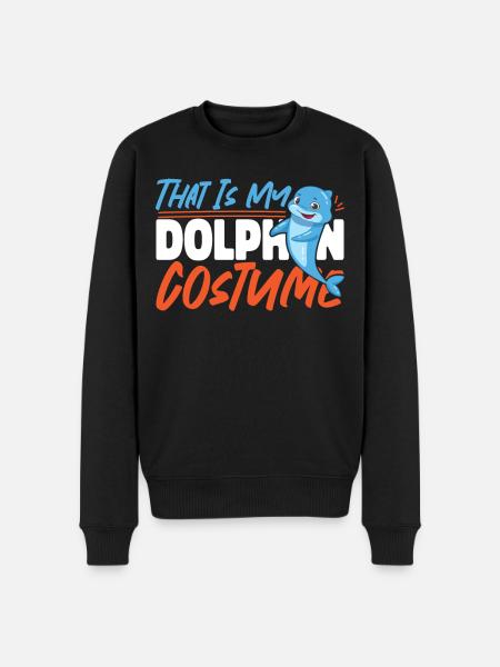 Dolphin Halloween That Is My - Men's Premium Organic Jumper - black