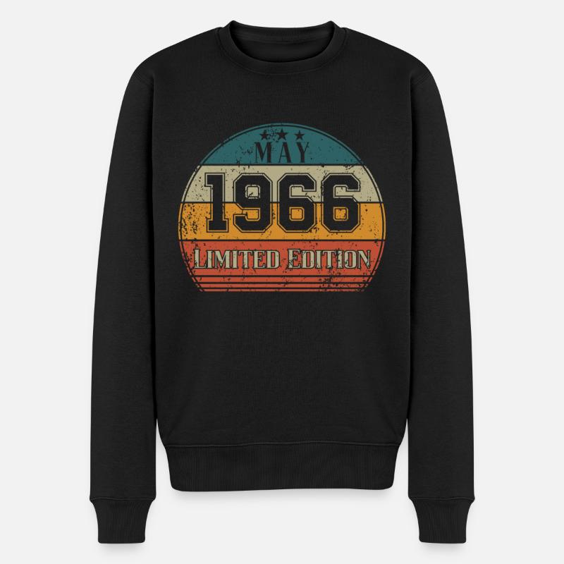 Anniversaire - Édition limitée mai 1966 - Pull Premium bio Homme - noir