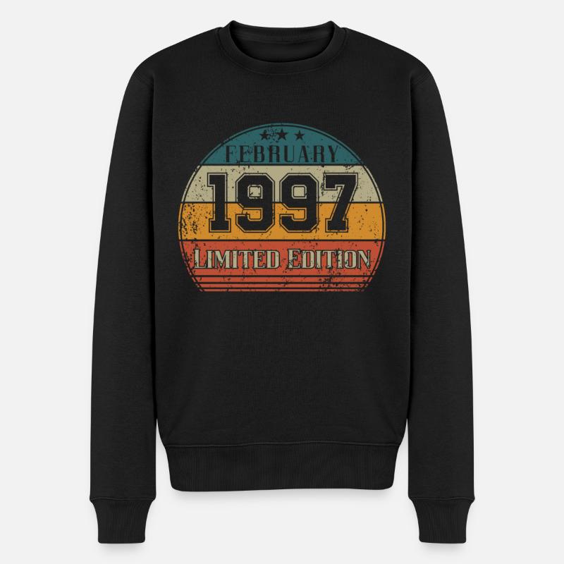 Anniversaire - Edition Limitée Février 1997 - Pull Premium bio Homme - noir