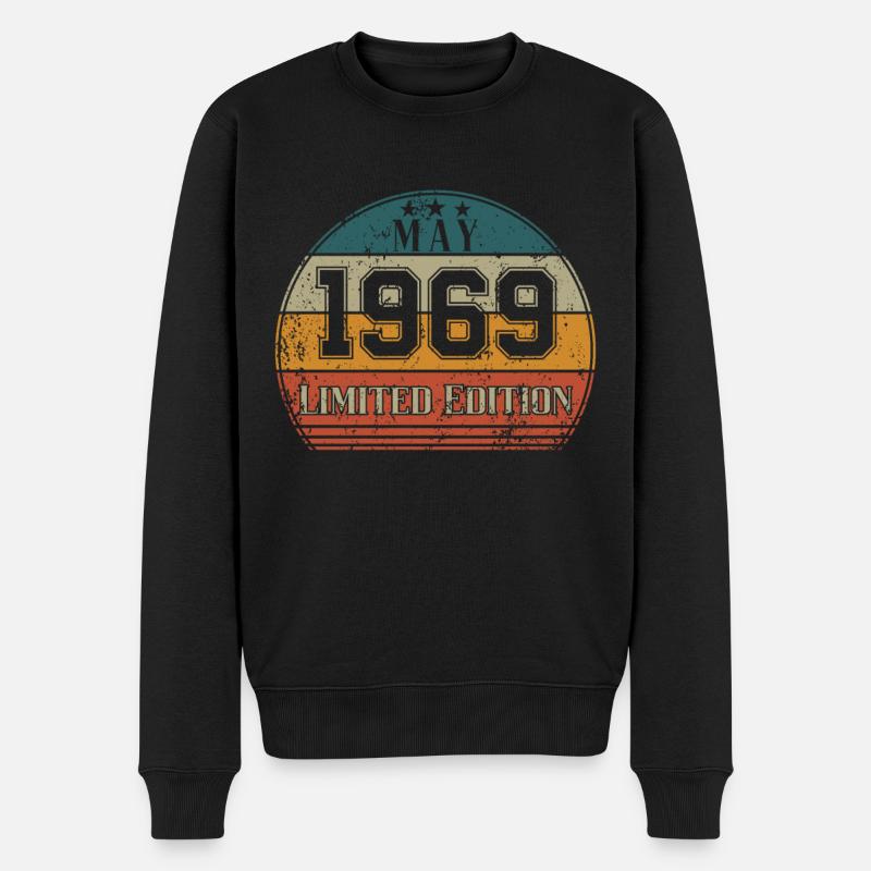 Anniversaire - Édition limitée mai 1969 - Pull Premium bio Homme - noir