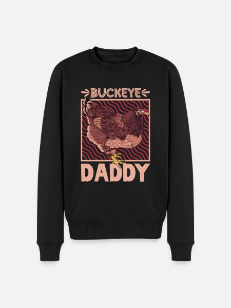 Papa Buckeye - Pull Premium bio Homme - noir