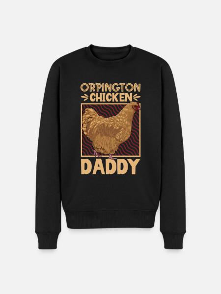 Papa d’Orpington - Pull Premium bio Homme - noir