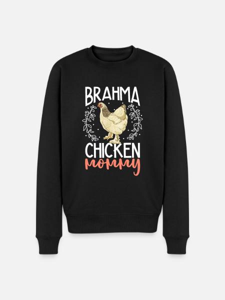 Brahma Mama - Pull Premium bio Homme - noir