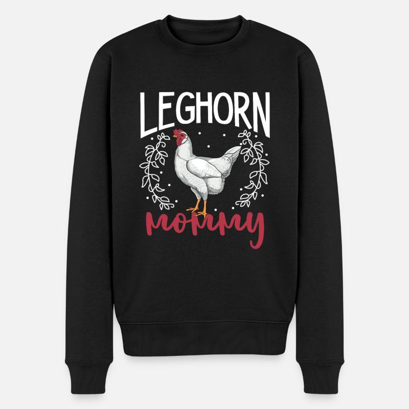 Maman de Livourne - Pull Premium bio Homme - noir
