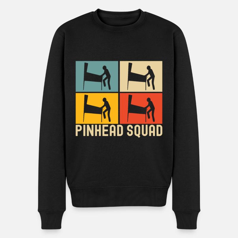 Pinball Flipper - Pull Premium bio Homme - noir