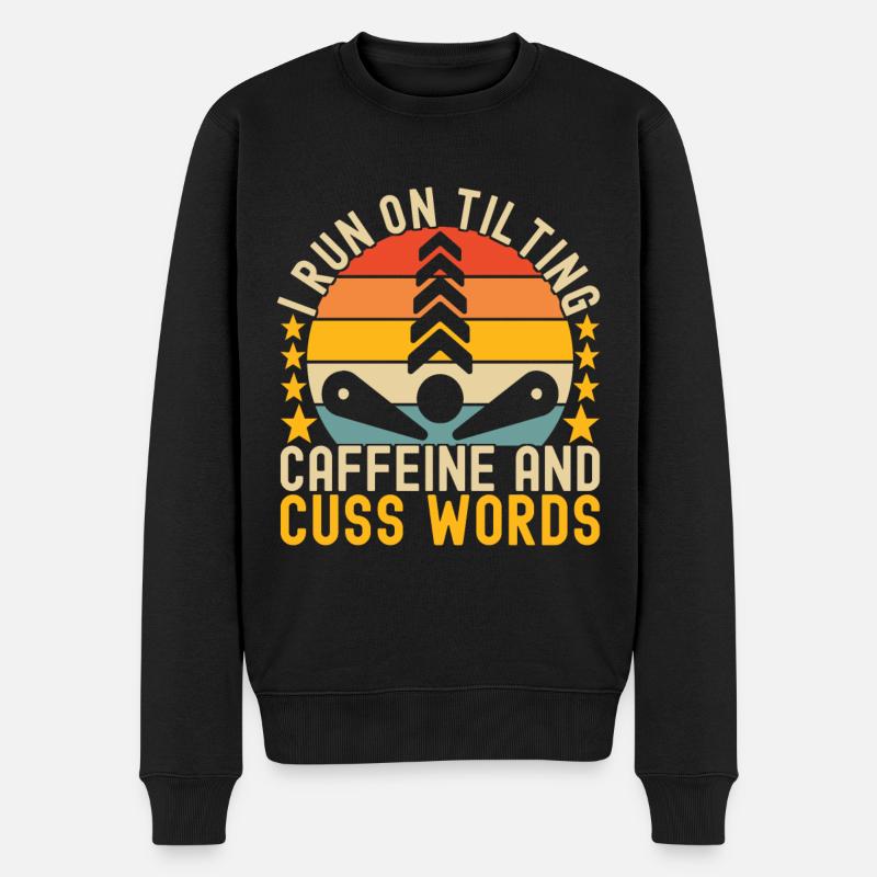 Pinball Flipper - Pull Premium bio Homme - noir