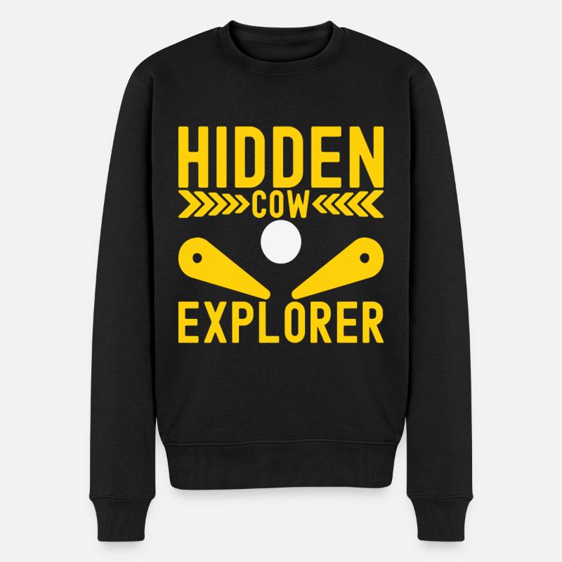 Pinball Flipper - Pull Premium bio Homme - noir