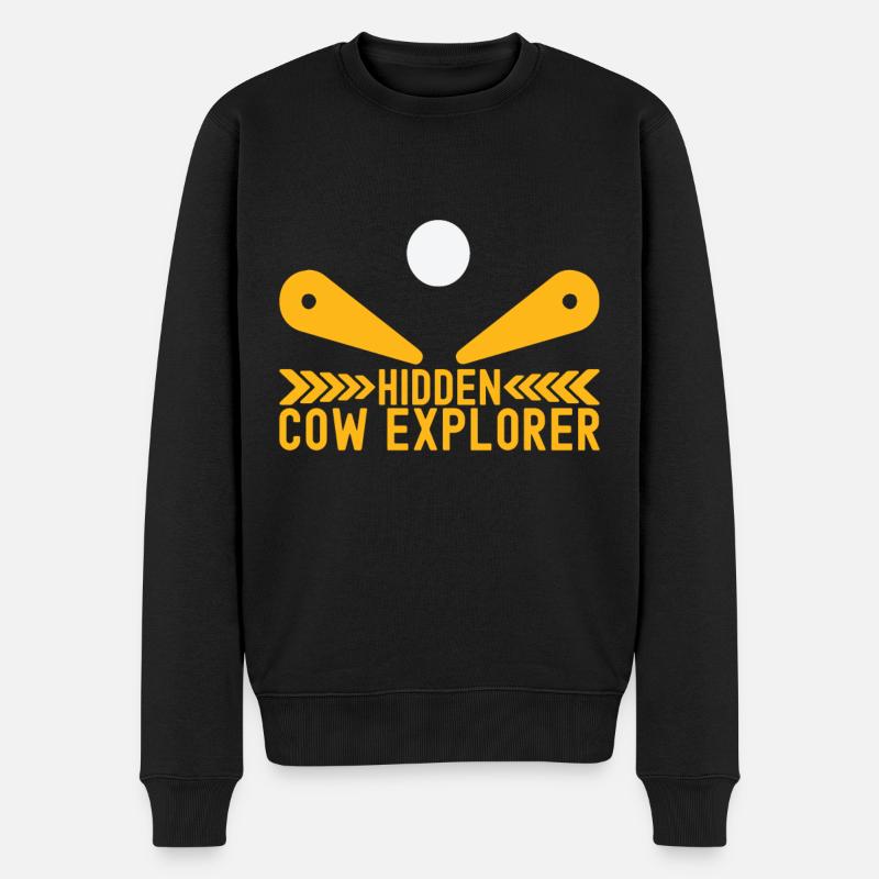 Pinball Flipper - Männer Premium Bio Pullover - Schwarz