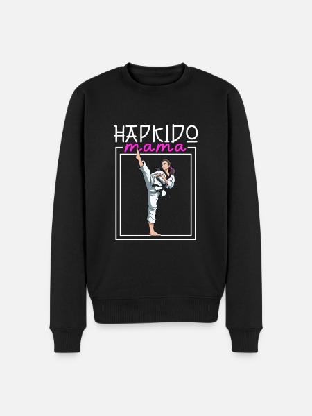 Hapkido Mom - Men's Premium Organic Jumper - black