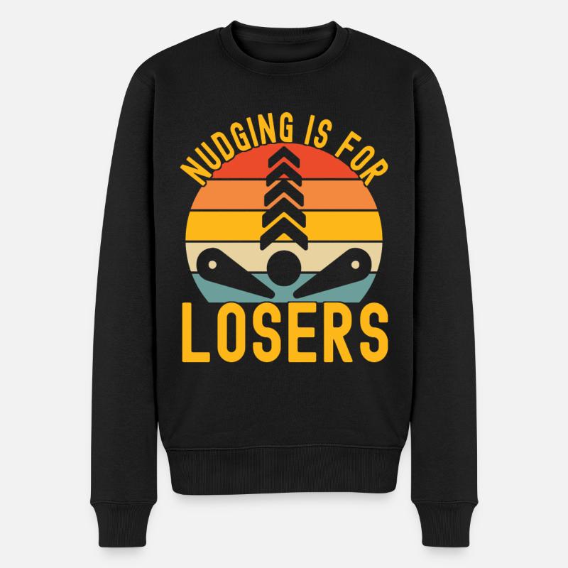 Pinball Flipper - Pull Premium bio Homme - noir