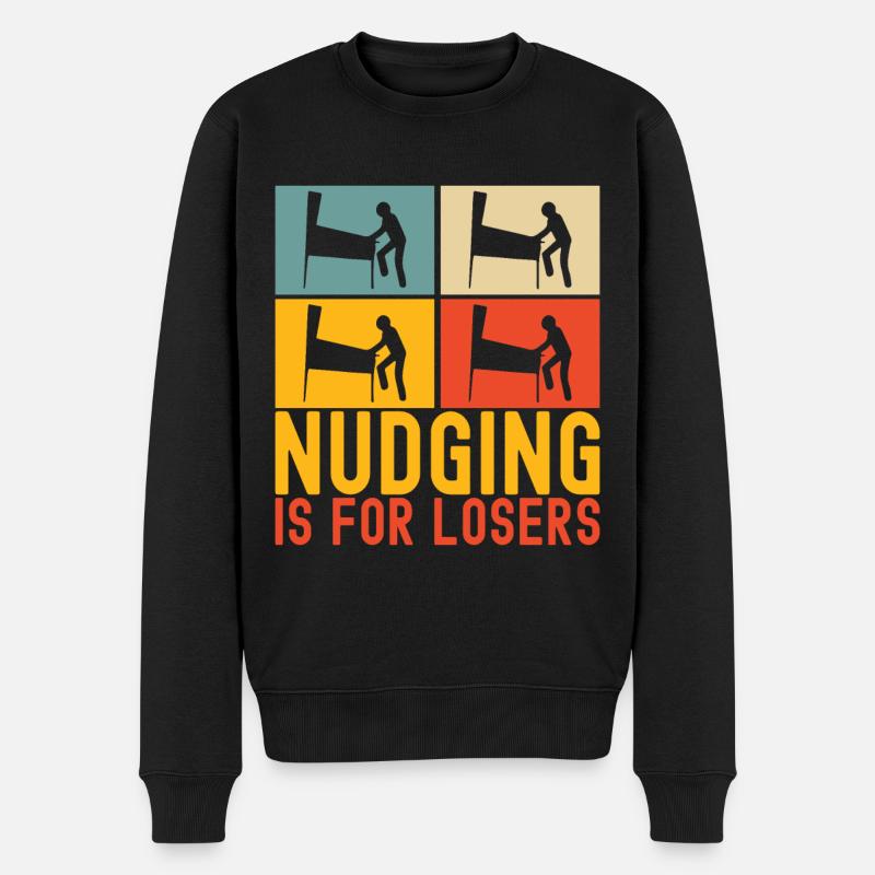 Pinball Flipper - Pull Premium bio Homme - noir