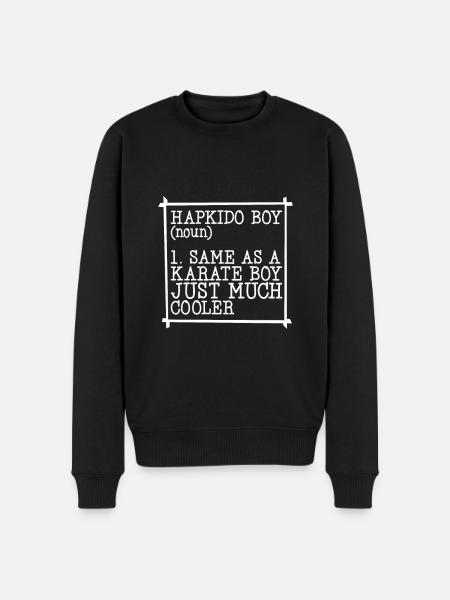 Hapkido boy - Men's Premium Organic Jumper - black