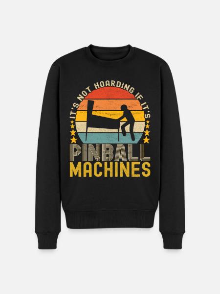 Pinball Flipper - Men's Premium Organic Jumper - black