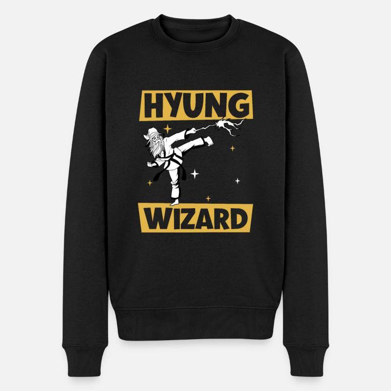 Hyung Wizard - Tang Soo Do - Pull Premium bio Homme - noir