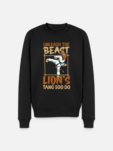 Leo - Tang so Do - Men's Premium Organic Jumper - black
