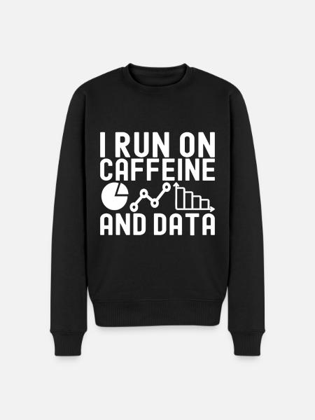 Data Science Data Analyst - Men's Premium Organic Jumper - black