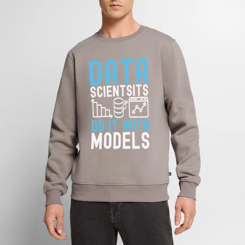 Data Science Datenanalyst Männer Premium Bio Pullover