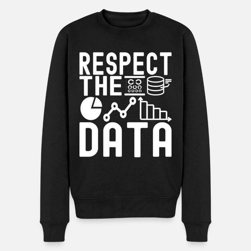 Data Science Datenanalyst - Männer Premium Bio Pullover - Schwarz